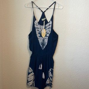 NWT Made in Hawaii tye dye Romper